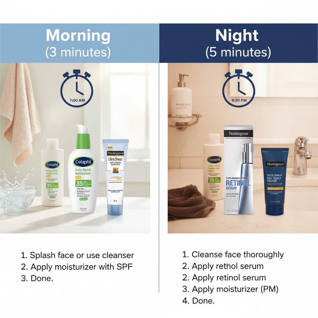 The Simple 5-Minute Skincare Routine for Men (That Actually Works)